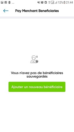 Étape 5 — Ajouter un nouveau bénéficiaire